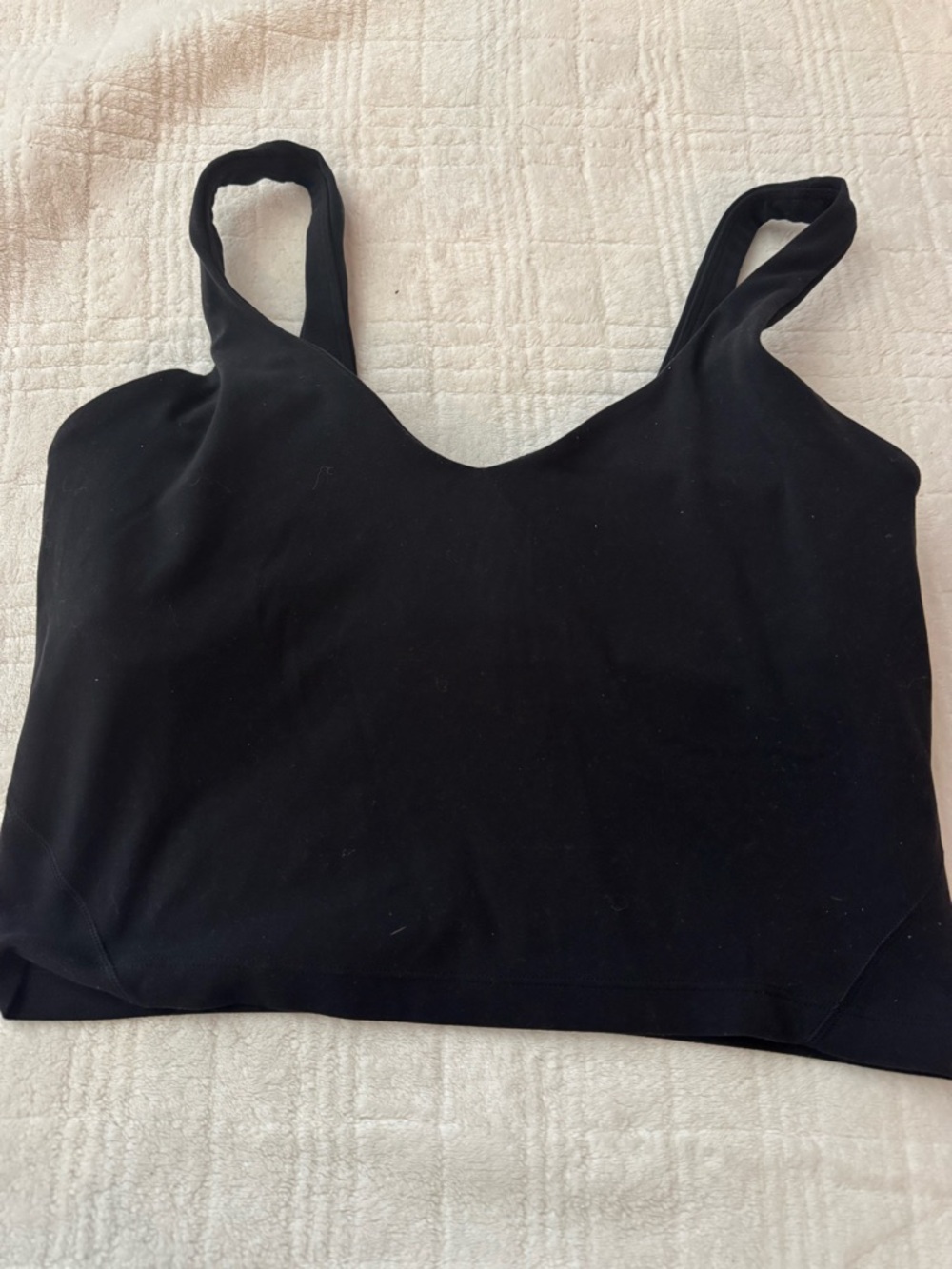 lululemon athletica Black Performance Top